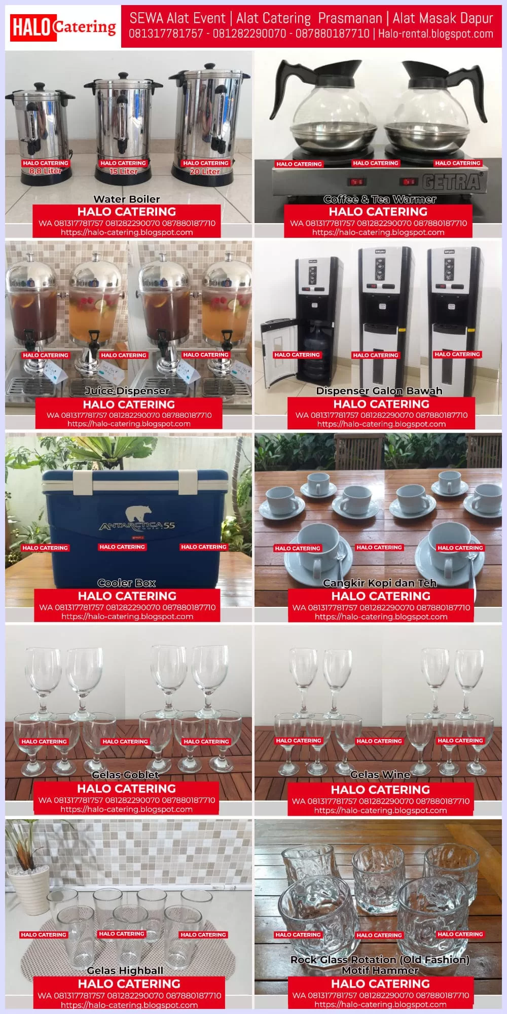 Persewaan Alat Minum Coffee Break Rental Alat Masak Dapur Sewa Peralatan Makan Penyewaan Alat Catering Prasmanan Harga Sewa Murah Terdekat Jakarta Tangerang Bekasi HALO CATERING Sewa Kompor Gas 2 Tungku Tangerang Selatan